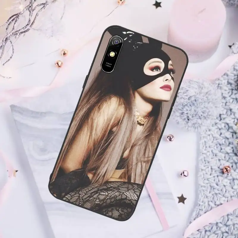 

Call Me Angel sexy Arianas Grande Phone Cases For Xiaomi Mi Redmi Note 7 8 9 pro 8T 9T 9S 9A 10 Lite pro