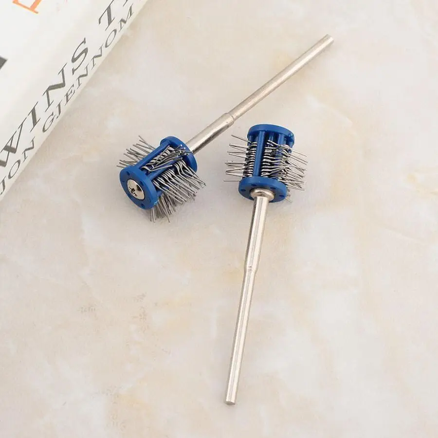 2 шт Pro texturing полировальные кисти 1 мм проволока ювелирные инструменты для
