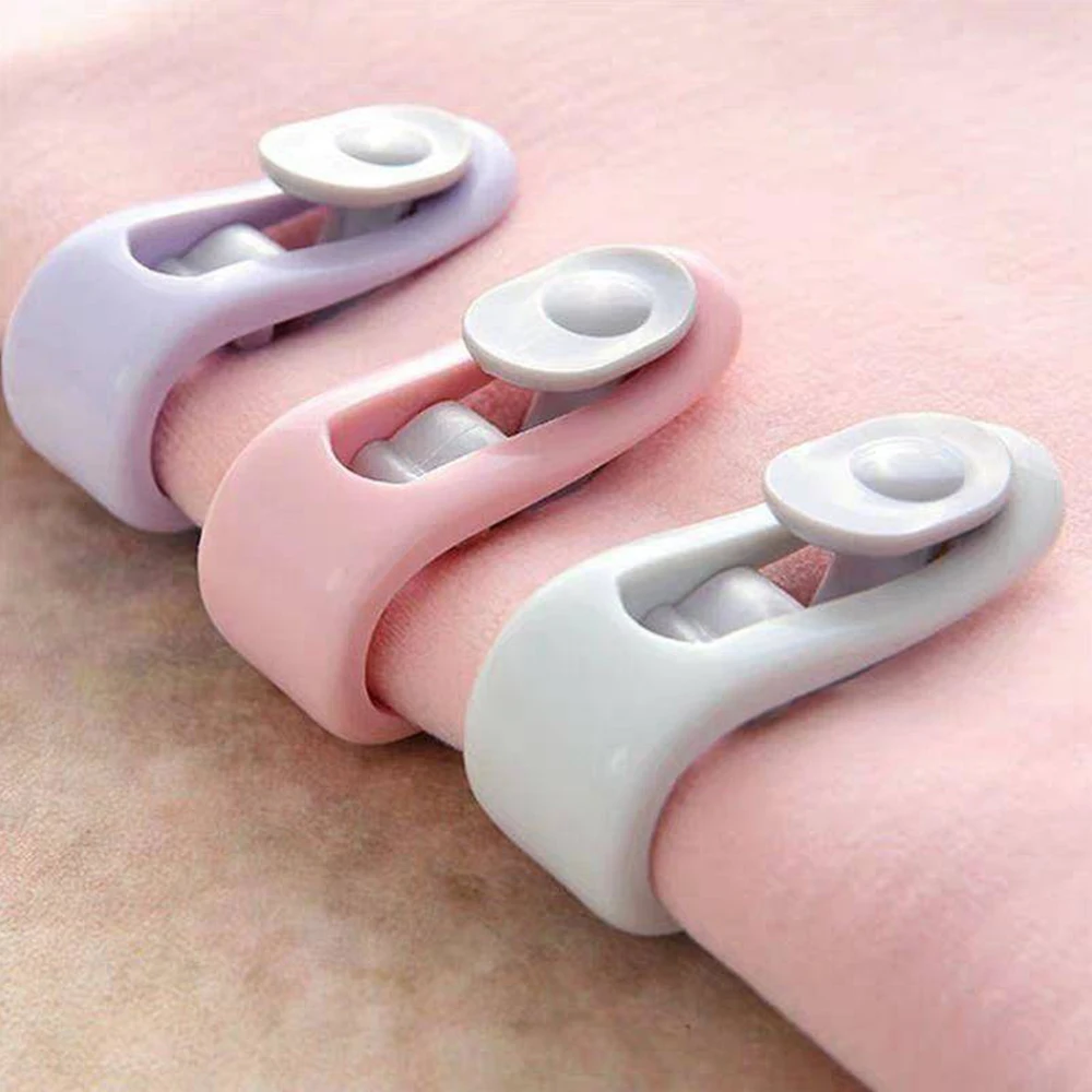 

6pcs/Set Quilt Blankets Fastener Clip Non-Slip Comforter Gripper Quilt Holder Anti-Run Kick Buckle Duvet Sheet Fixer Quilt Cover