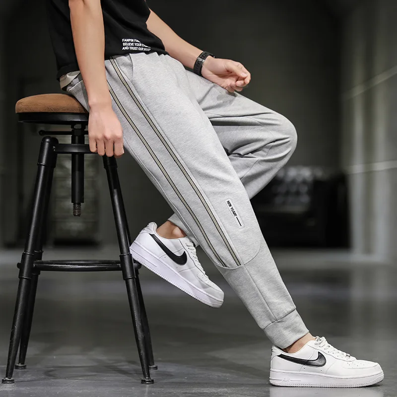 

Wimilous Men's Sweatpants Trendy Casual Youth Slim Pants