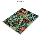 Коврик для подставки с растительным рисунком, с цветочным принтом, 32x42 см