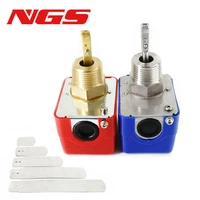 g1 hfs 25 automatic stainless steel paddle water flow switch liquid controller valve sensor 1 inch 12 34 12v to ac220v