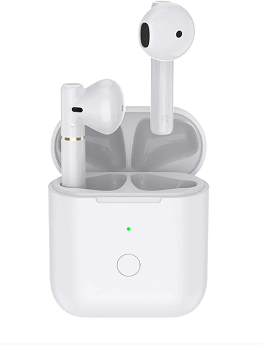 

Wireless Earbuds, QCY T8 Bluetooth Earphones, Stereo Sound Heaphones, Built-in Noise Canceling Mics, in-Ear Detection, Type-C