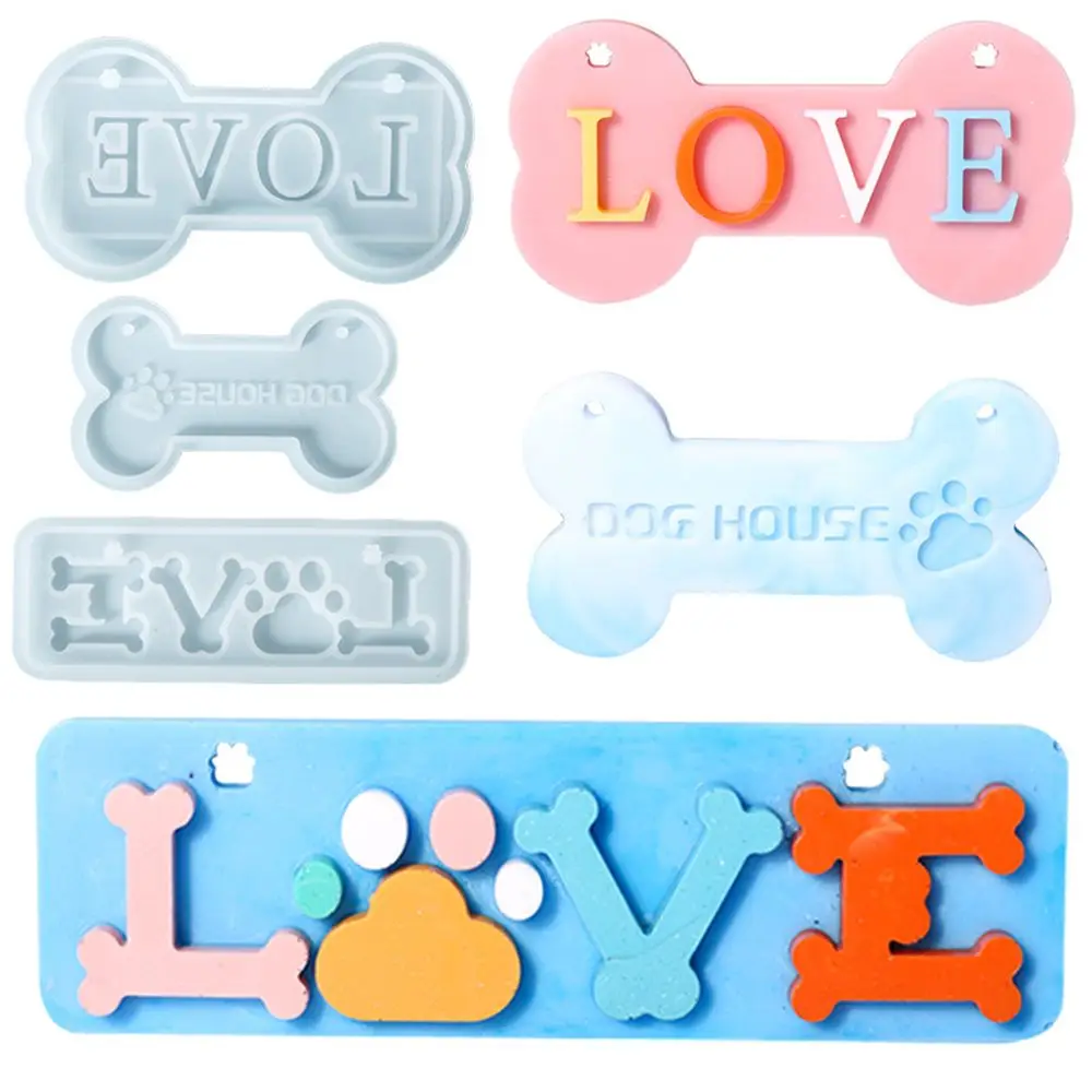 

Сделай Сам, кристалл, собака, дом, любовь, искусственная кожа, смола, форма, дверная пластина, знаки, подвесная бирка, изготовление ювелирных ...