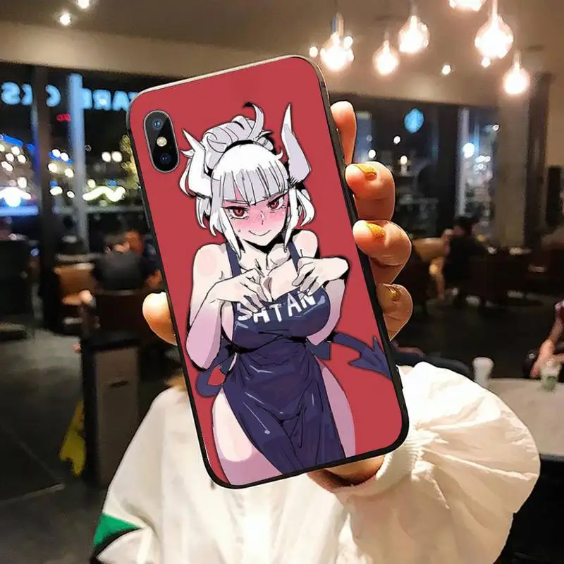 

Cute cartoon helltaker game Phone Case for iPhone 11 12 pro XS MAX 8 7 6 6S Plus X 5S SE 2020 XR