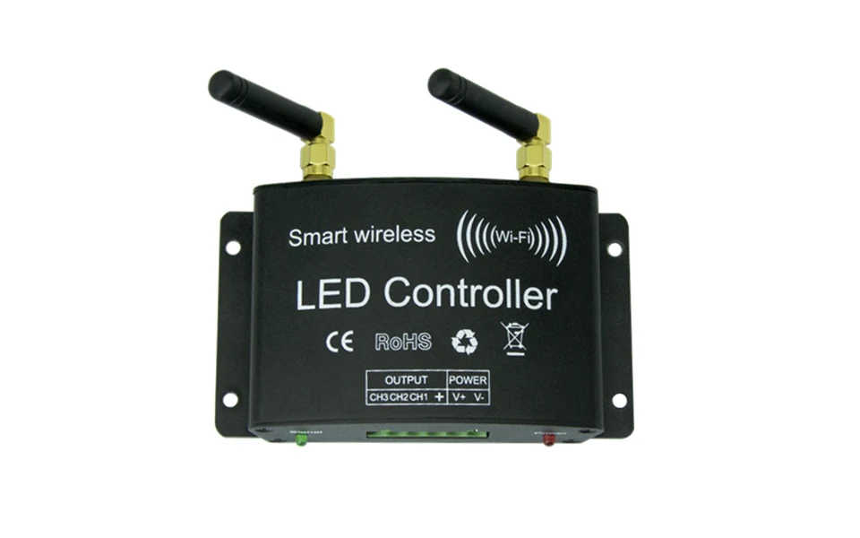 Wifi светодиодный RGB пульт дистанционного управления DC12-24V RF сенсорный пульт управления 3 канала с помощью приложения Android/IOS для SMD5050 3528 RGB светодиодная лента