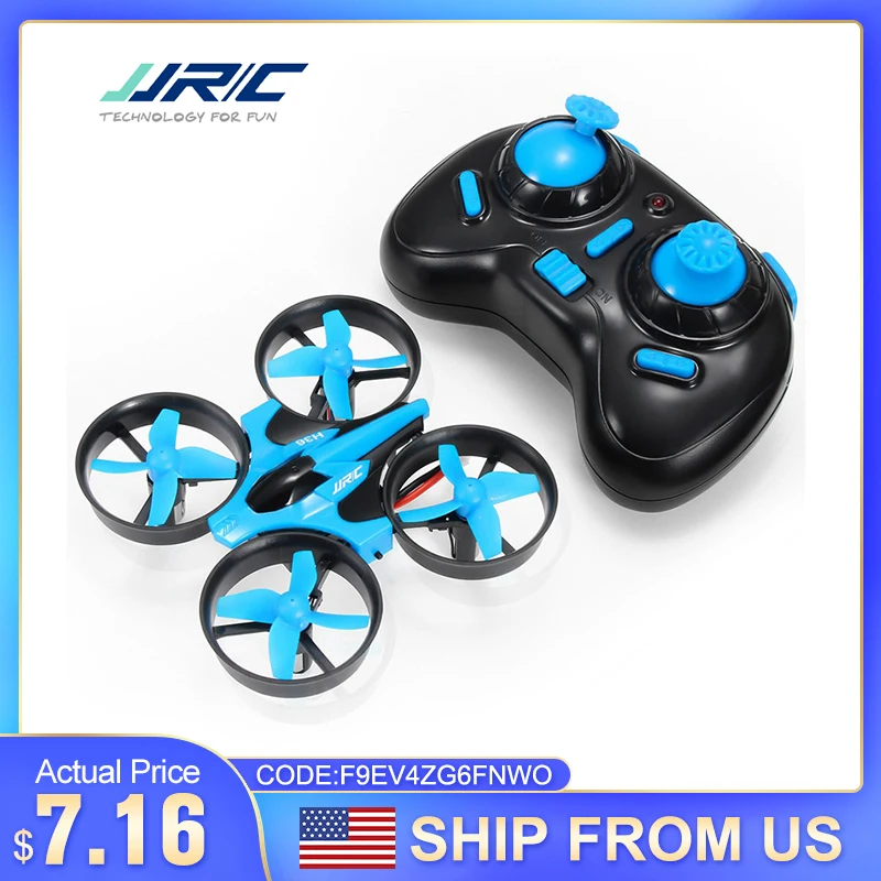 JJR/C JJRC H36 Мини Квадрокоптер 2 4G 4CH 6 Axis Скорость 3D Флип Безголовый Режим RC Дрон