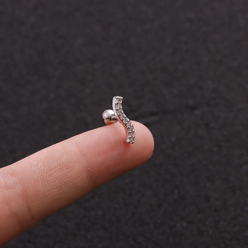 1 шт. Простые Модные маленькие геометрические серьги гвоздики с микрозакрепкой