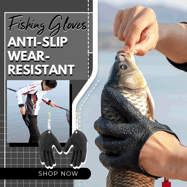 

2021 New Type Anti-slip Wear-resistant Fishing Glove Full Finger Durable Fishing Cycling Gloves Fitness Carp Fishing