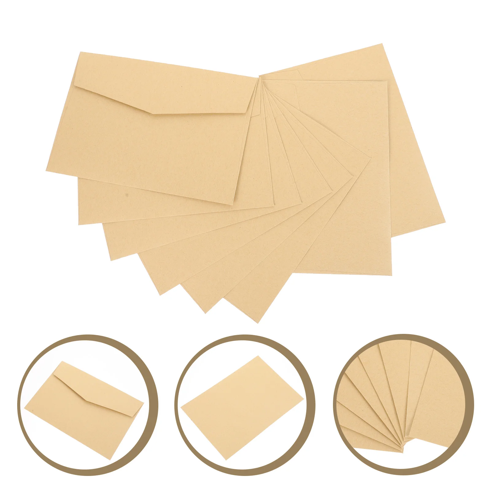 

20 шт., бумажные конверты для поздравительных открыток (как показано)