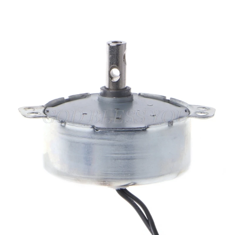 

AC 220-240V Synchronous Motor Gearmotor 4W CW/CCW Great Couple 5-6 RPM Drop Shipping