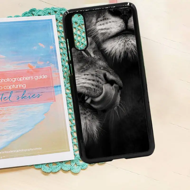 

Ferocious lion cool animal high quality Phone Case funda PC for iPhone 11 12 pro XS MAX 8 7 6 6S Plus X 5S SE 2020 XR