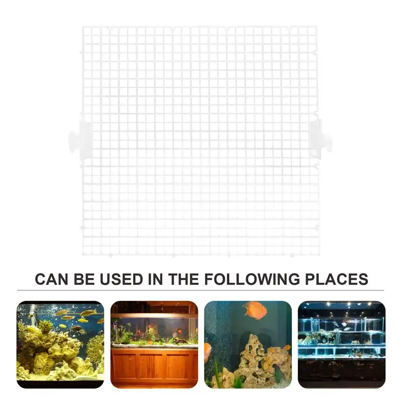 

8Pcs Durable Fish Tank Baffle Aquarium Divide Separator Suction Cup Transparent