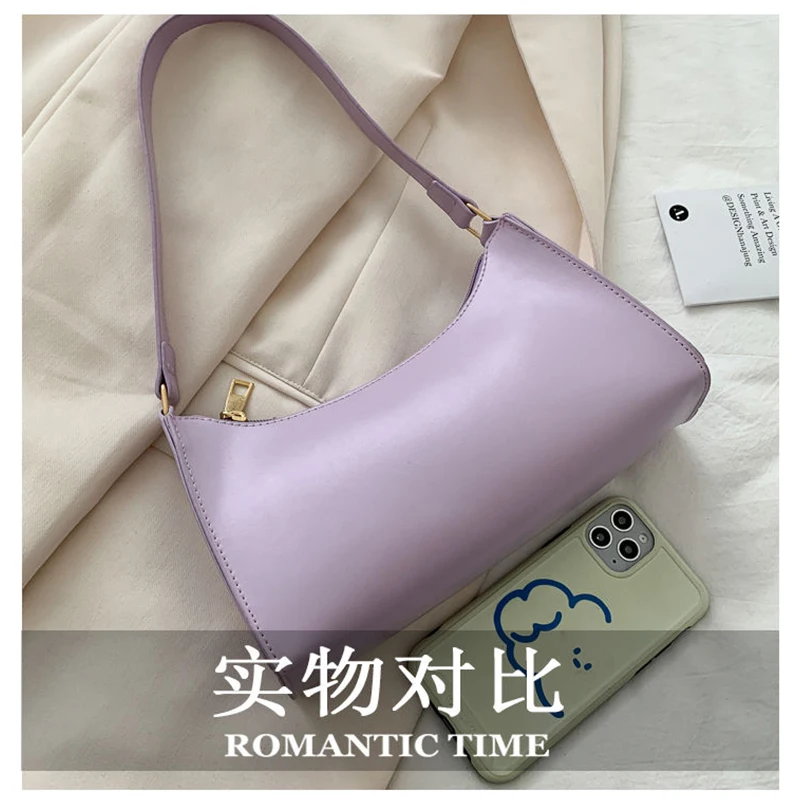 

Women Shoulder Bag Satchel Pu Leather Solid Women's Bags