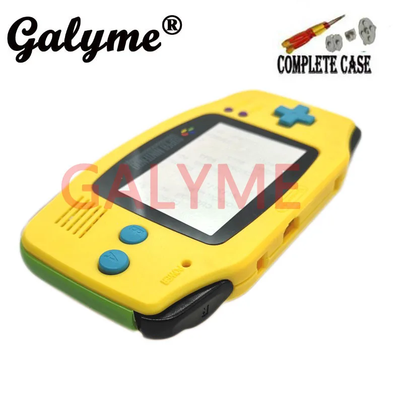 Ограниченная версия желтый Цвет полный Запчасти Замена Корпус оболочки подходит