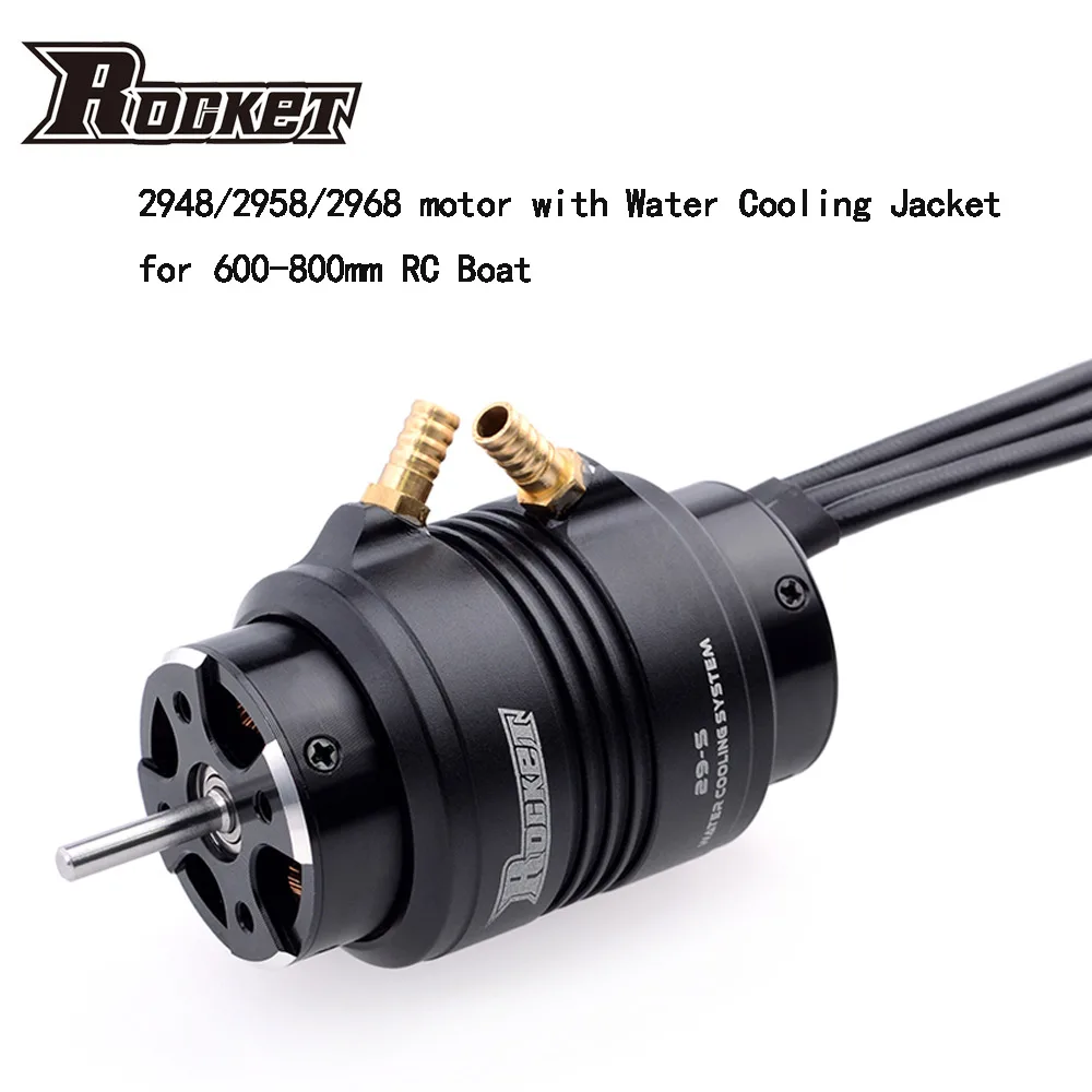 2968 2958 2948 3400KV 3450KV 3800KV 4800KV мотор с водяным охлаждением куртка для Traxxas Feilun FT011 FT012 600 800