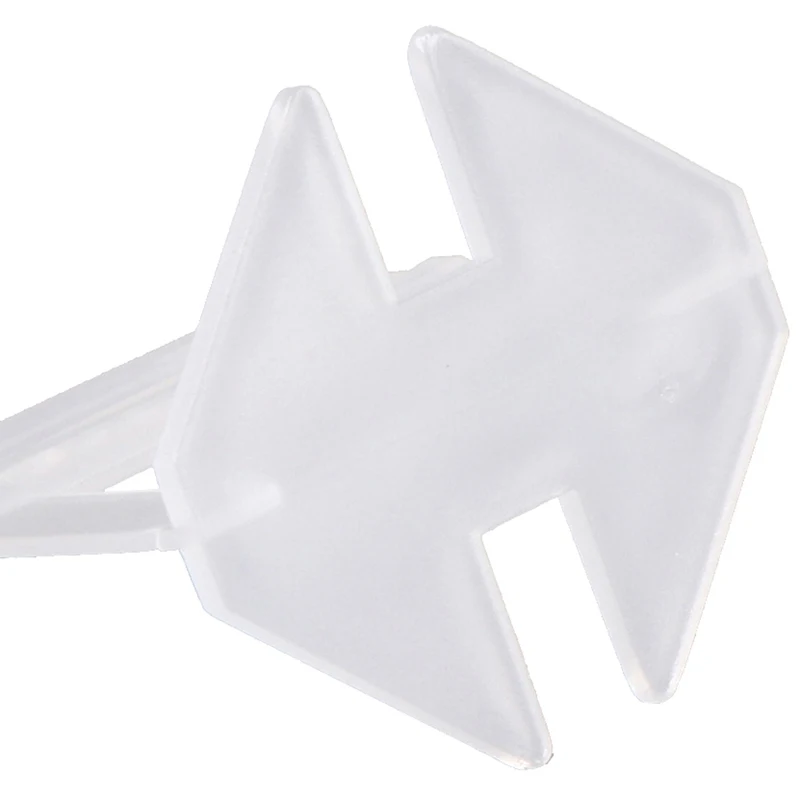 

100Pcs Tile Leveling System Clips Kit Wall Floor Tile Spacer Tiling Tool 1.0/1.5/2/2.5/3mm