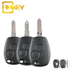 BHKEY для Renault Key 2 кнопки пульт дистанционного управления чехол для Renault Clio Modus Vauxhall Movano Vivaro 2005-2012 корпус автомобильного ключа