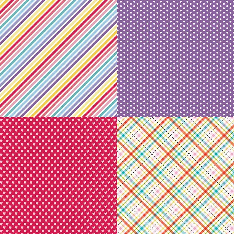 Бумажный коврик с радужным узором набор из 24 листов для скрапбукинга сделай сам