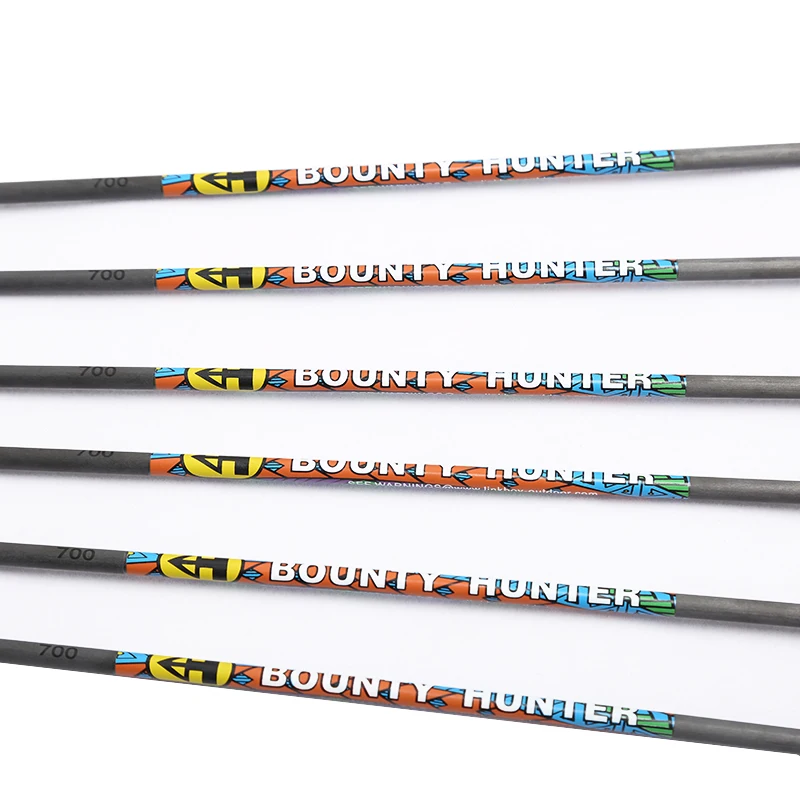 Linkboy карбоновые стрелы для стрельбы из лука ID3.2mm 3 дюймов перо индейки X10 120gr советы