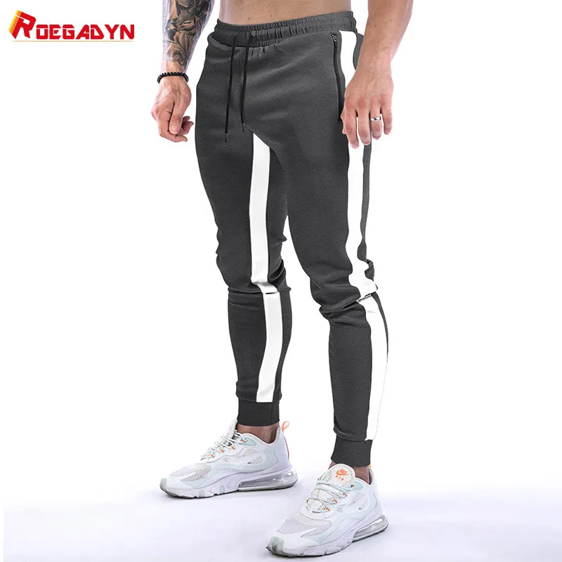 ROEGADYN New Mens Sweatpants Jogger Training Men Jogging Pants Men Joggers Sweatpants Gym Trouser Running Workout Sport Leggings