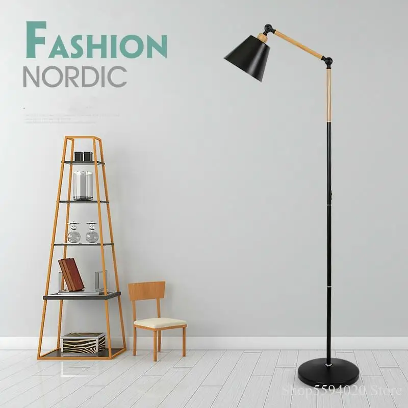Скандинавские светодиодные Торшеры для гостиной креативные простые напольные