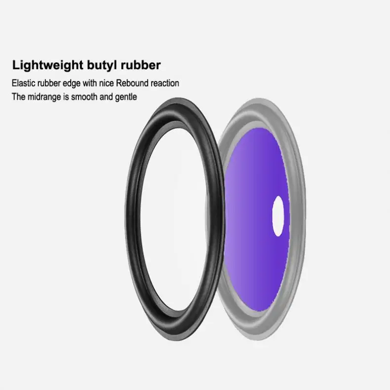 2 шт. 5 дюймов 80 Вт полный диапазон частот автомобильный аудио Динамик тяжелый