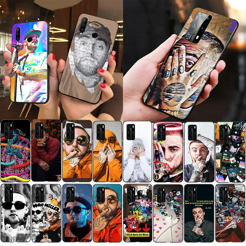 Мягкий силиконовый чехол Z130 Mac Miller для Huawei Honor 8A 8X 8C 9X Pro Note 10 9 8 Lite из ТПУ|Бамперы| |