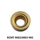 Оригинальные карбидная вставка для токарного станка RCMT0602MO RCMT0803MO RCMT RCMT0803 US735 NX2525 UE6110