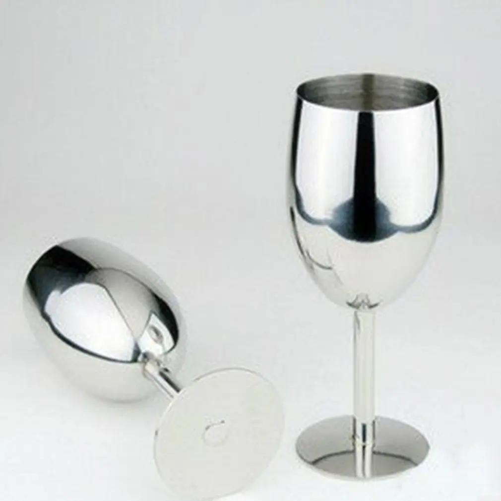 Бокал для вина из нержавеющей стали 304 креативный бокал 17 см | Дом и сад