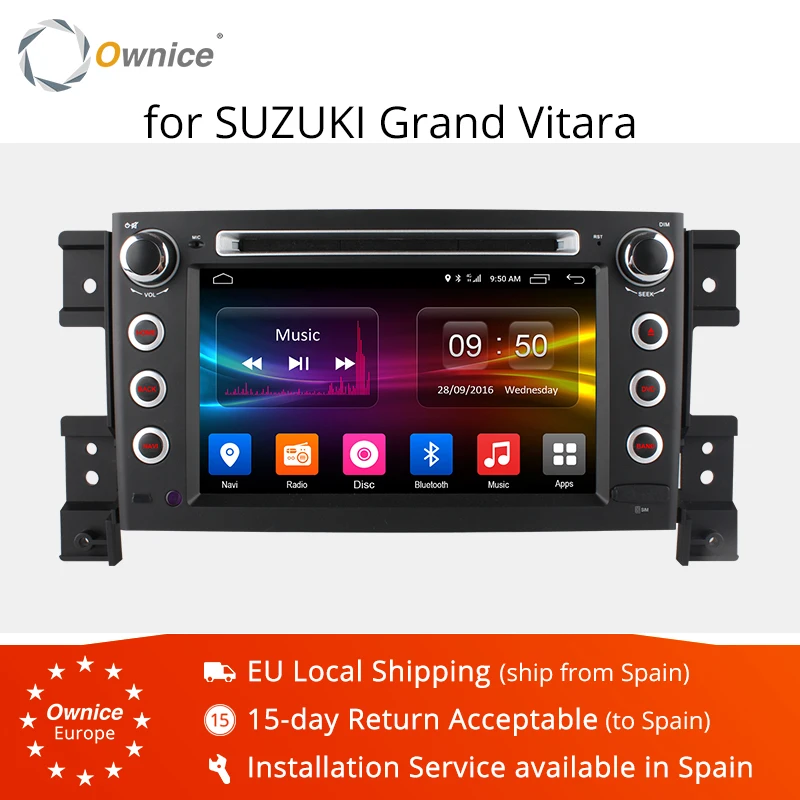 Автомобильный DVD плеер Ownice C500 Android 6 0 Восьмиядерный процессор 2 Гб ОЗУ 32 ПЗУ Wi Fi 4G GPS