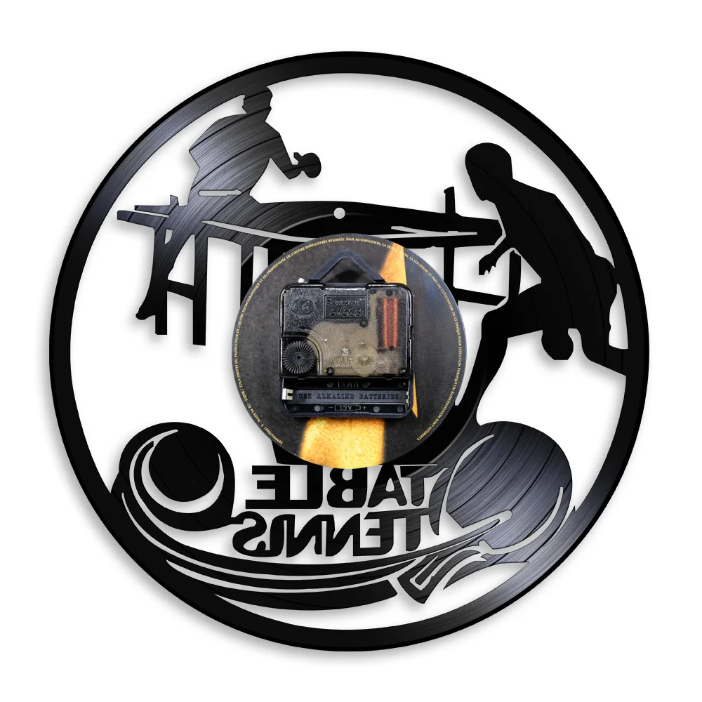 Декоративные настенные часы Виниловая пластинка в стиле ретро современные