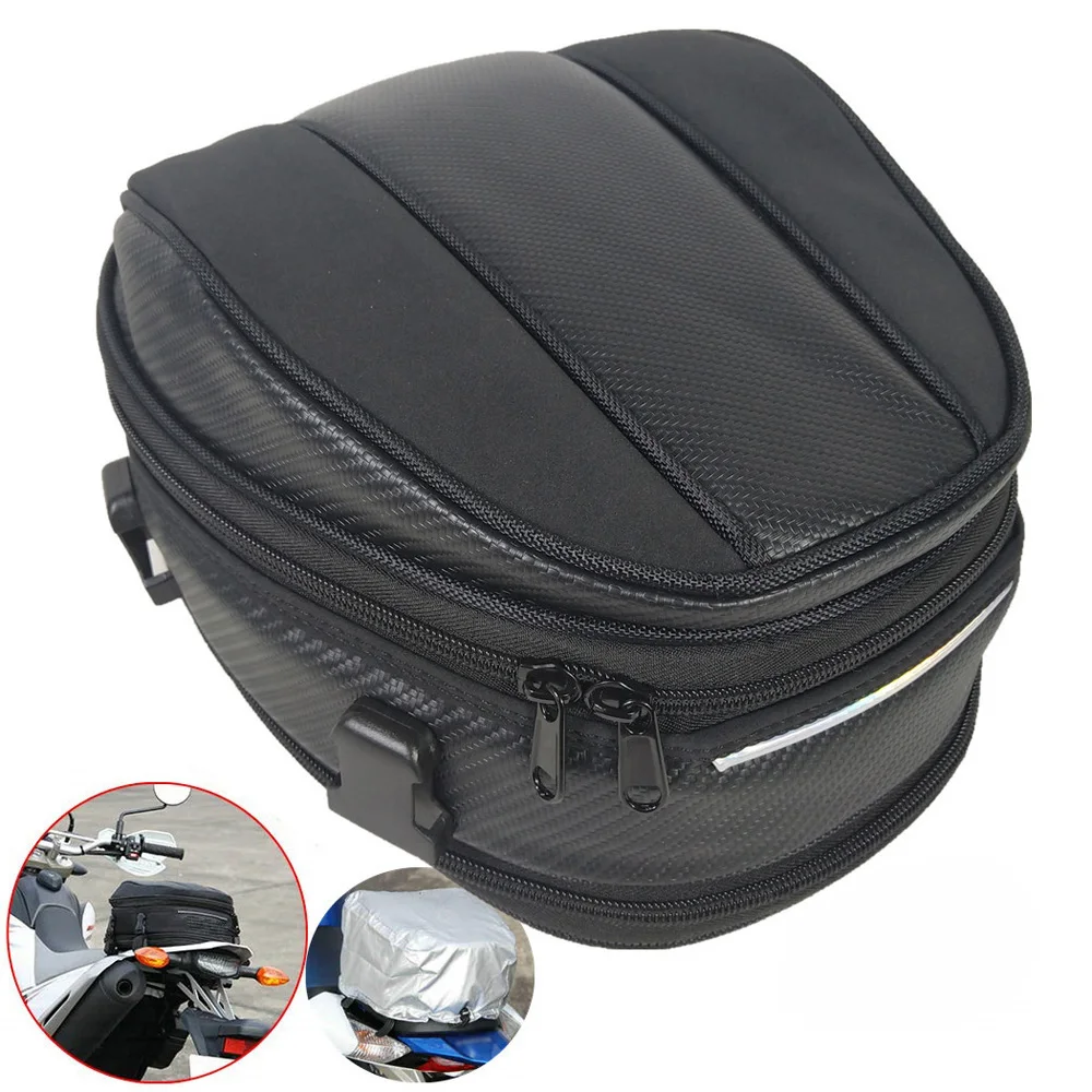 

Oxford Cloth Seat Bag 30x24x8-15CM 1Pc Organizer Accessories Rear Black