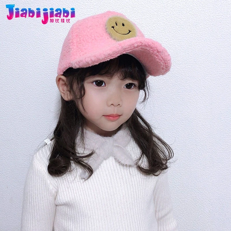 Детская кепка для дошкольников зимняя бейсбольная на плоской подошве маленьких