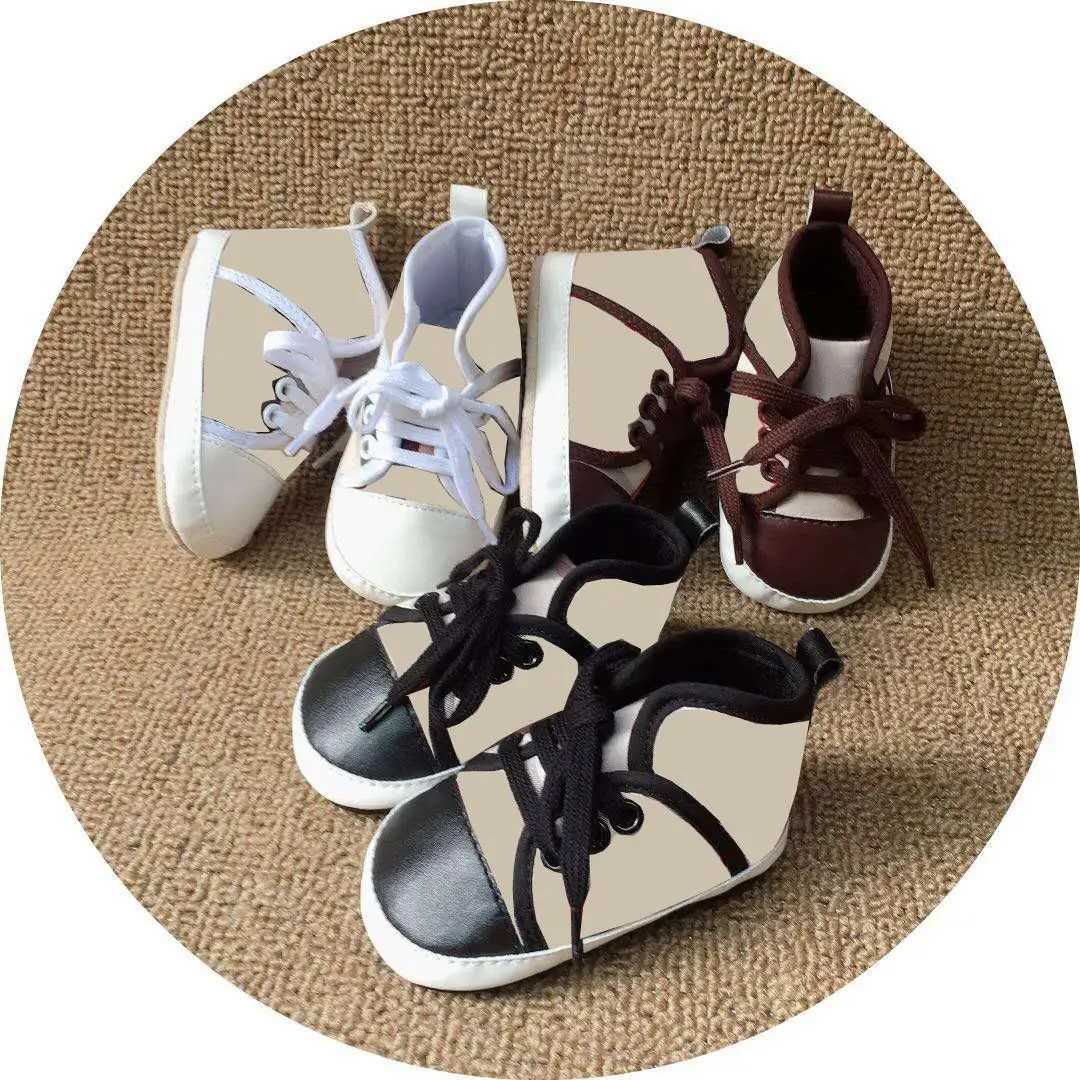 

2021 Baby Girls First Walkers Butterfly Knot Princess Shoes Soft Anti-Slip Cotton Flats Infant Toddler Crib Shoes for 1 Year Old