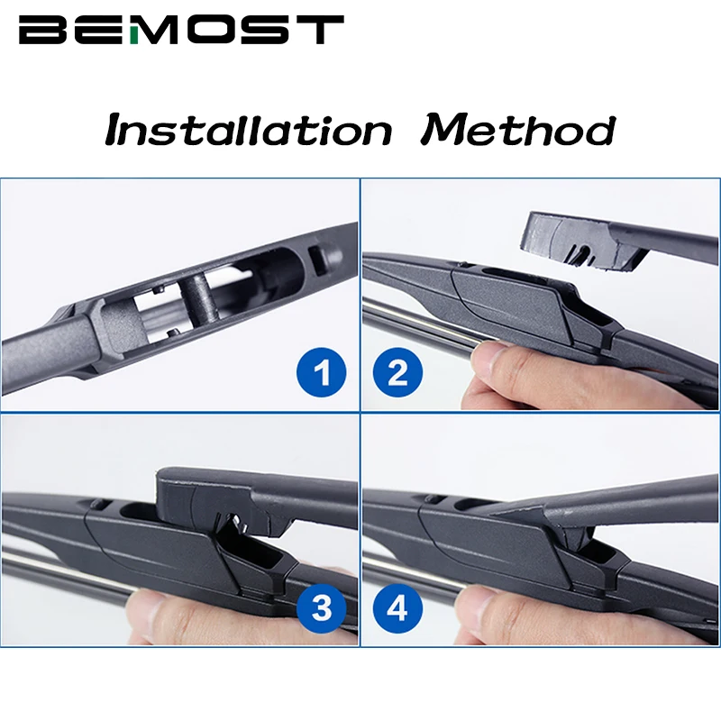 

BEMOST Auto Accessories Styling Car Rear Windshield Wiper Arm Blade Brushes For Nissan Micra Hatchback 2003 2004 2005 Washer