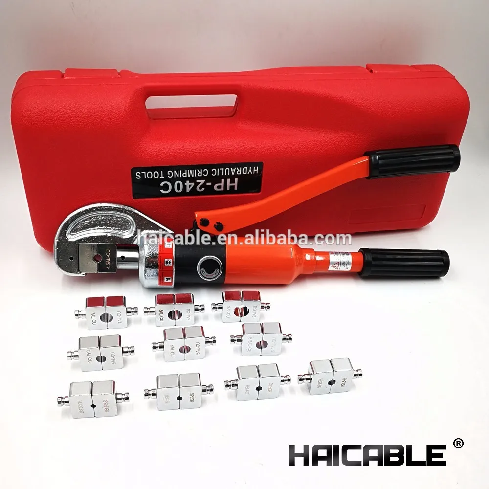 

Hydraulic Crimping Tool HP-240CW Hand Swaging Crimping Tool