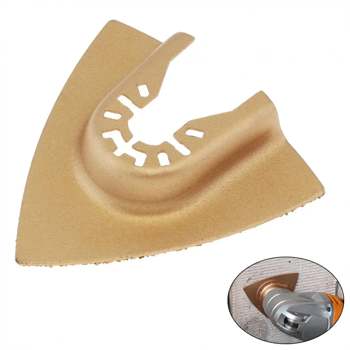 Шлифовальное лезвие 78 мм золотого пакета полировка сплава шлифовальный