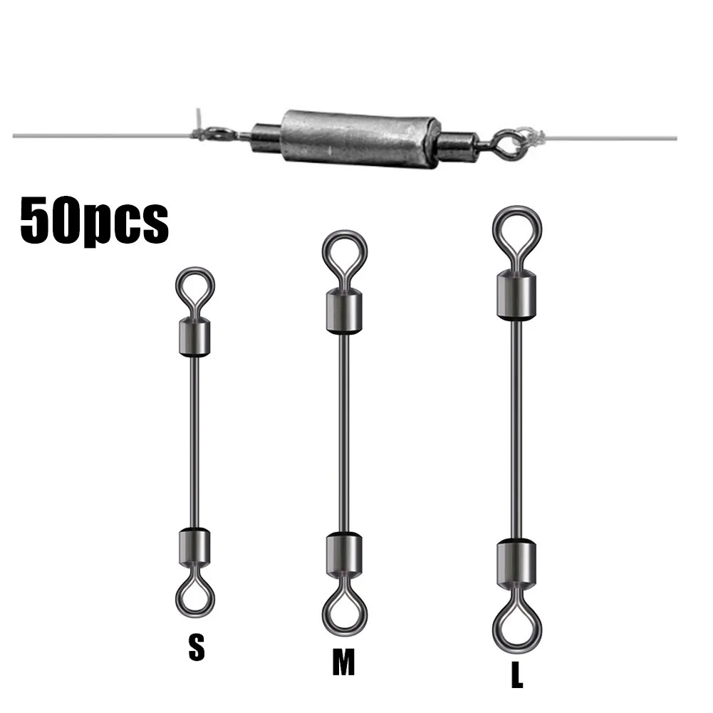 

Connector Rolling Swivel Fishing Hook Long Parts Rolling Swivel Swivels