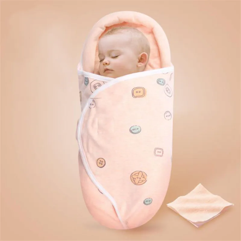 Спальный мешок для новорожденного ребенка хлопок Теплый Пеленальный 60*30 см