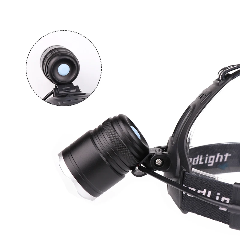 Светодиодный налобный фонарь XLamp XHP70.2 32 Вт с аккумулятором 2810 | Лампы и освещение