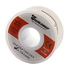 0,3 мм0,4 мм0,5 мм0,6 мм 50 г Оловянно-свинцовый припой с канифольным ядром, паяльная проволока 6040