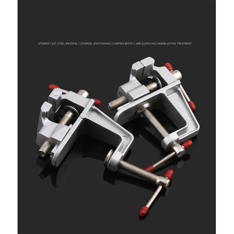 Тиски мини плоские плоскогубцы настольные тиски Wenwan маленькие