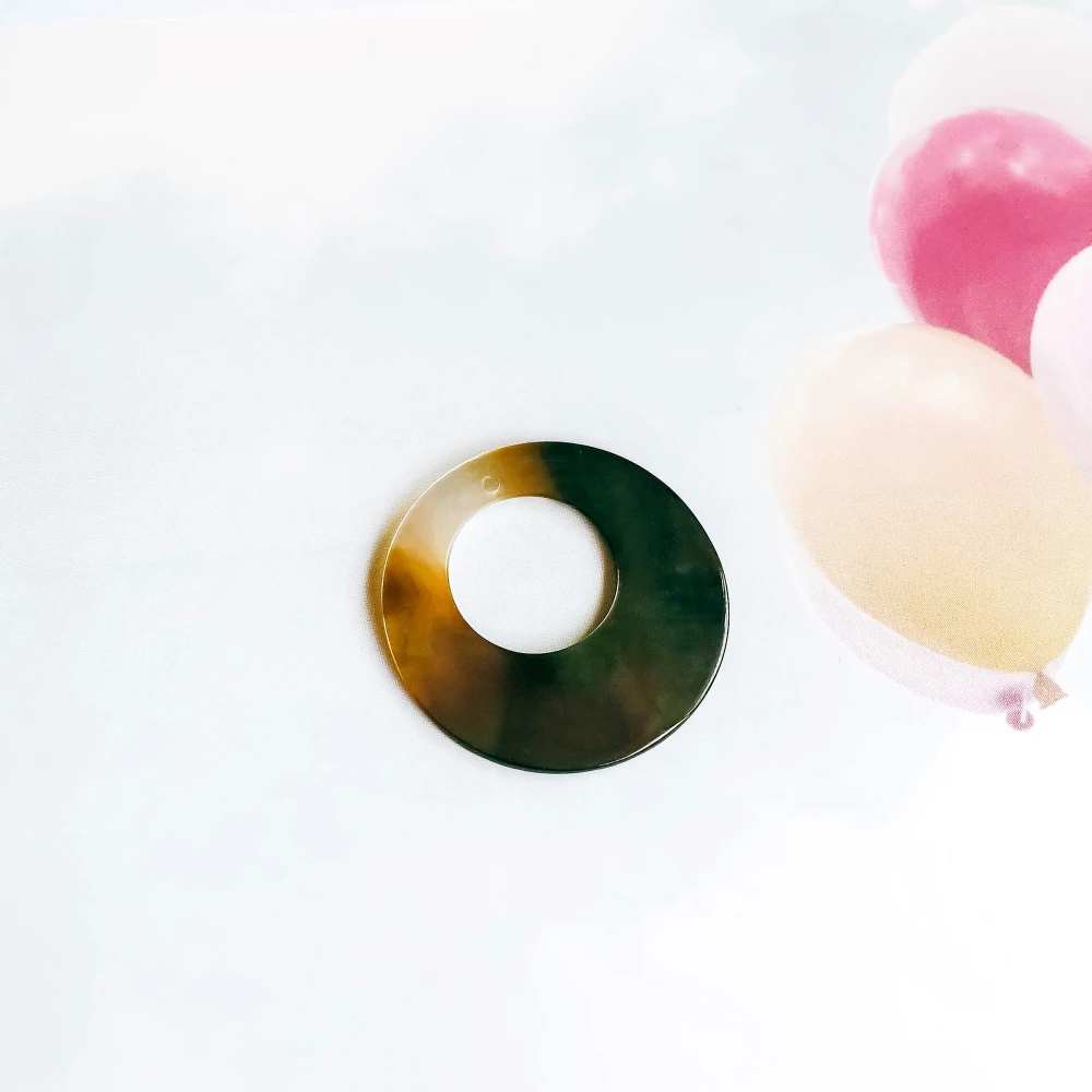 Цепочка с подвеской из полимерного пластика 6 шт. компоненты ювелирных изделий |