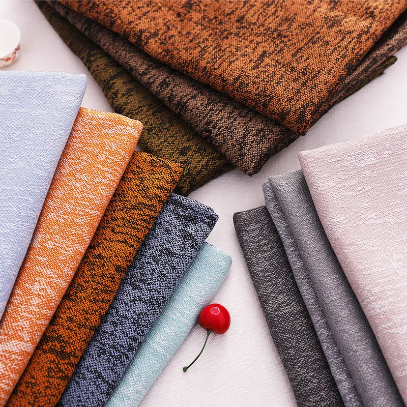 

Upholstery Linen Polyester Sofa Fabric Twill Material for Sewing Curtain Tablecloths DIY Needlework Cloth 50*150cm