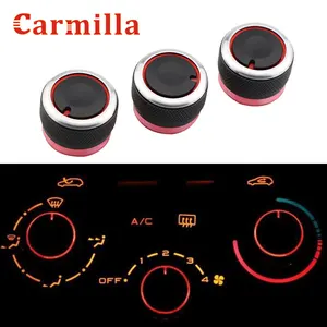 Carmilla автомобильный Кондиционер Переключатель управления тепла ручка для Peugeot 206 207 2006 - 2011 для Citroen C2 2007 - 2011 запчасти