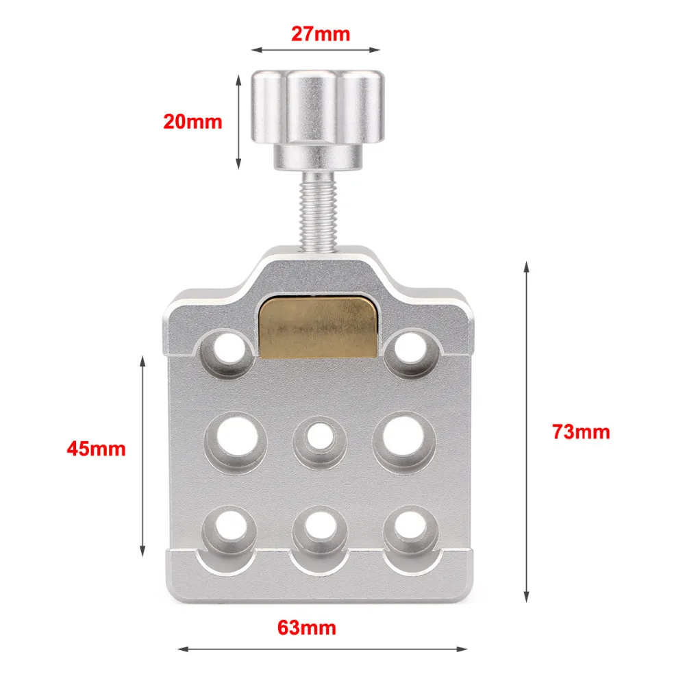 

Dovetail Clamp Fully Metal Middle Size Dovetail For Astronomy Telescopes W/Brass Screws Dropshipping F9144