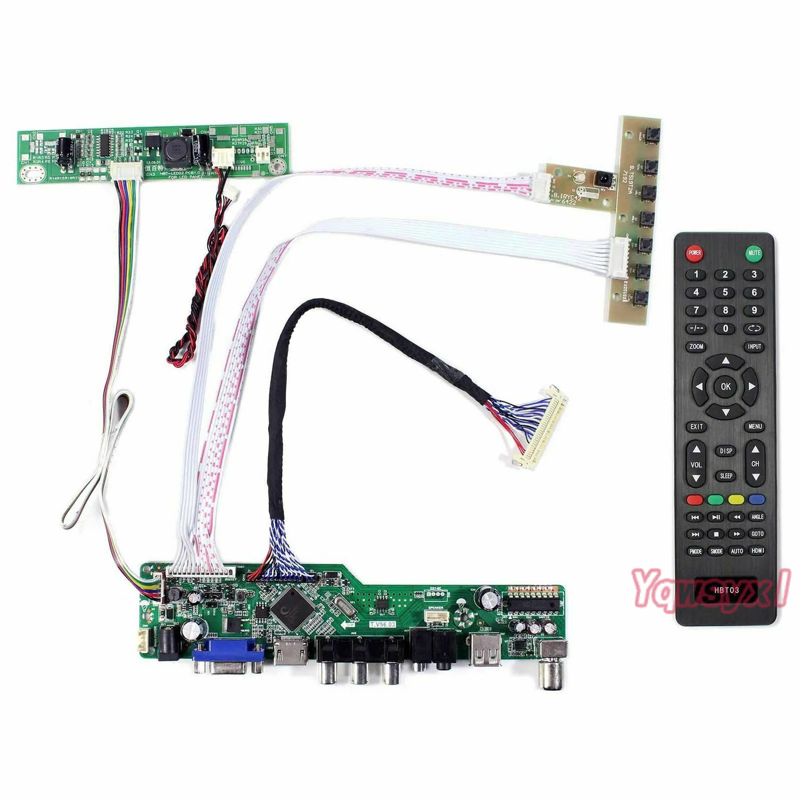 Yqwsyxl комплект для LM200WD3 TLC7 TLC9 1600X900 ТВ + HDMI VGA AV USB светодиодный ЖК экран контроллер