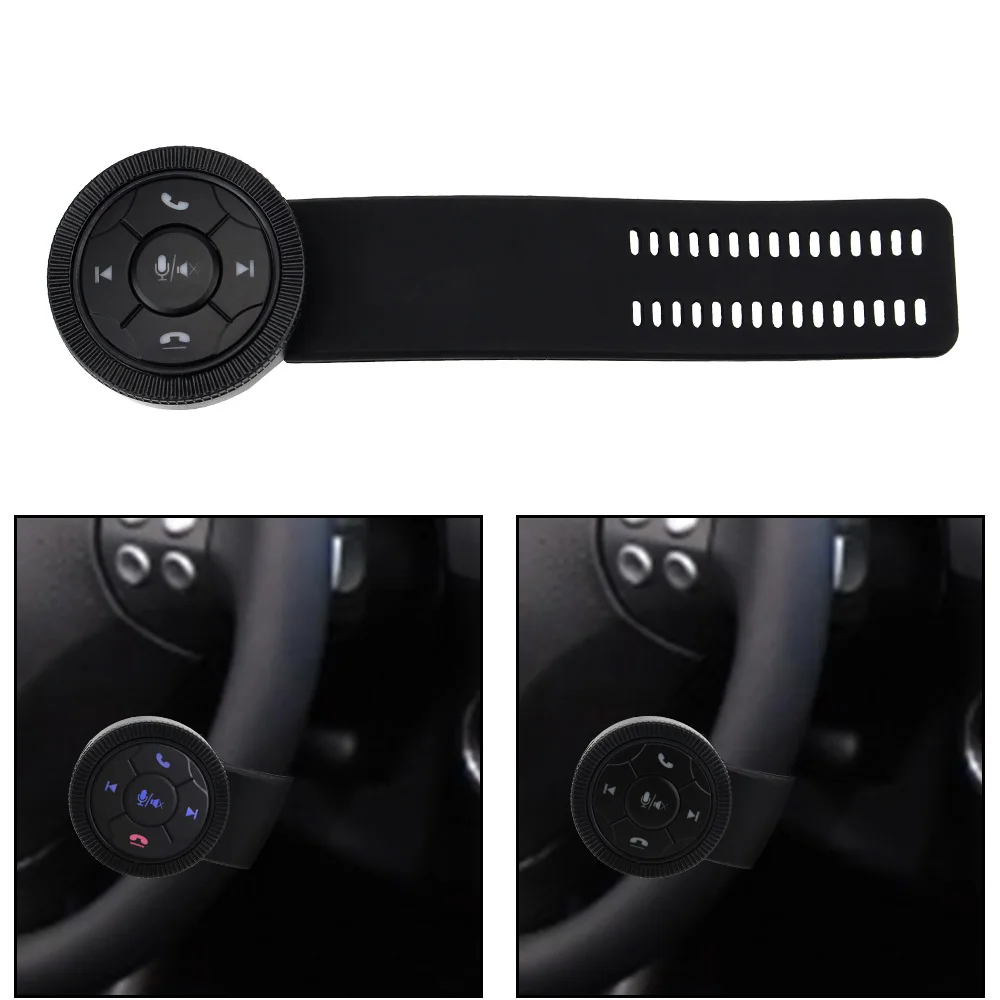 

Wireless Bluetooth For Car Radio DVD GPS Navigation Remote Control Button Car Steering Wheel Control Button