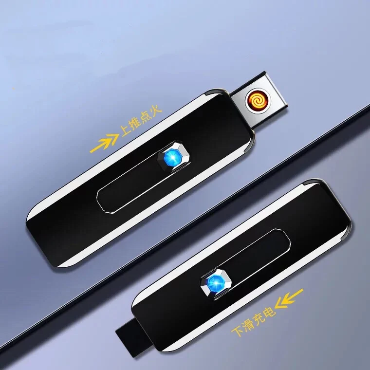 Перезаряжаемая USB электрическая электронная зарядка прикуриватель бездымный двухсторонняя сигарета